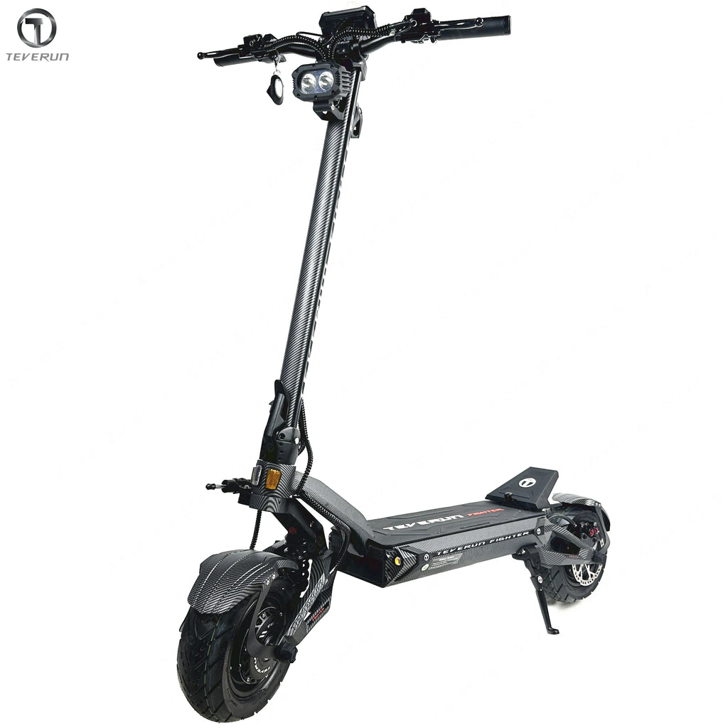 Teverun Fighter 11+ — Trottinette Électrique 60V 37.1Ah | Double Moteur 3200W |