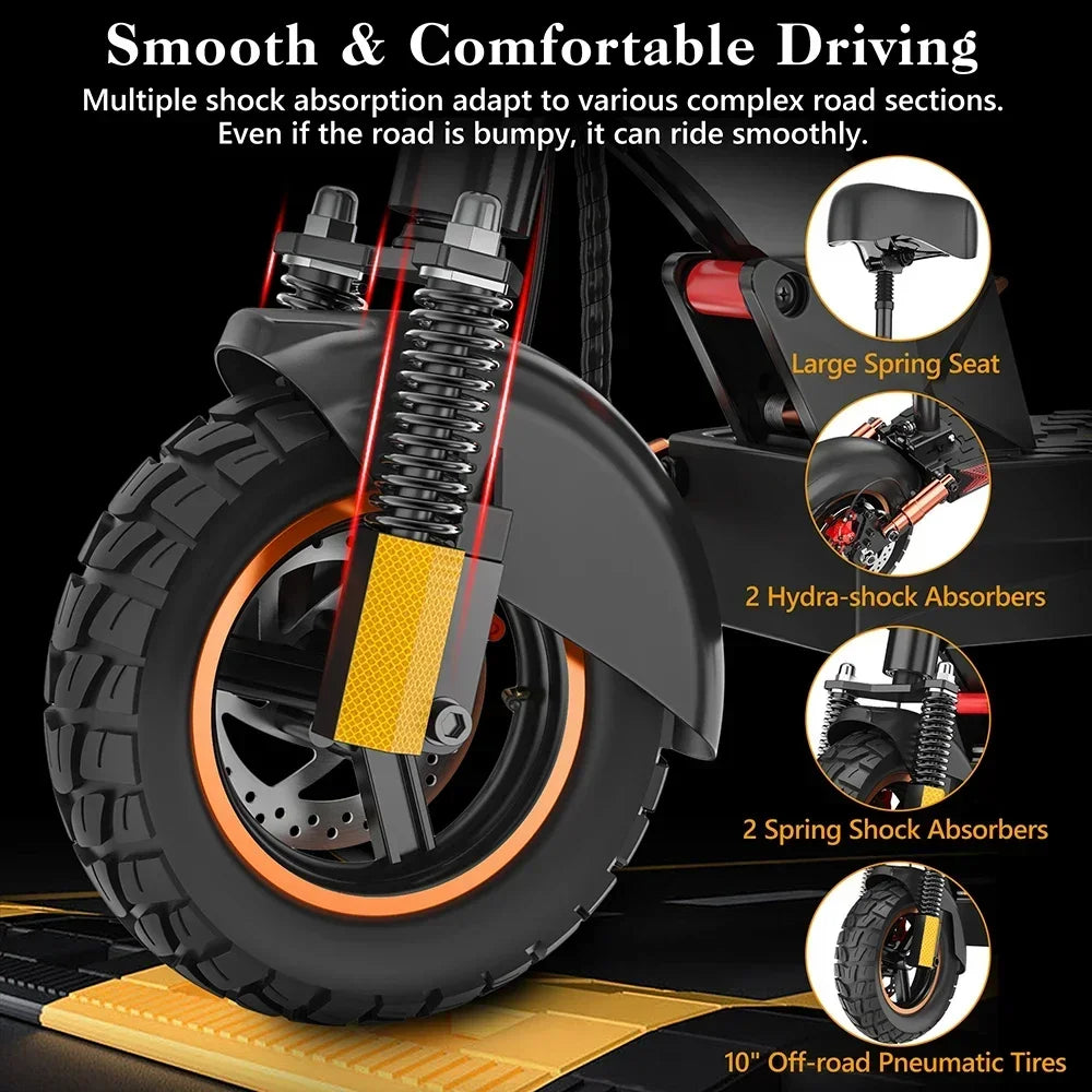 Trottinette Électrique IENYRID M4 Pro S+ — 800W | 48V | Autonomie 60 km