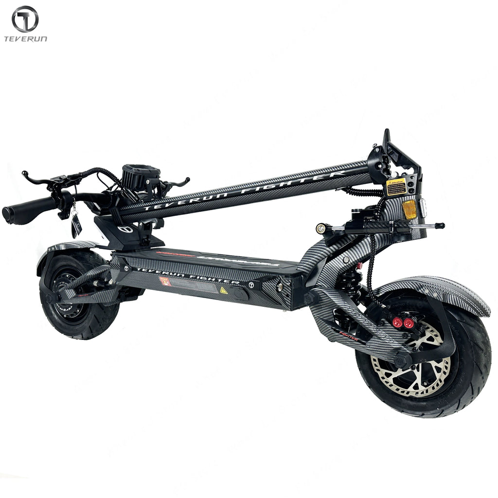 Teverun Fighter 11+ — Trottinette Électrique 60V 37.1Ah | Double Moteur 3200W |