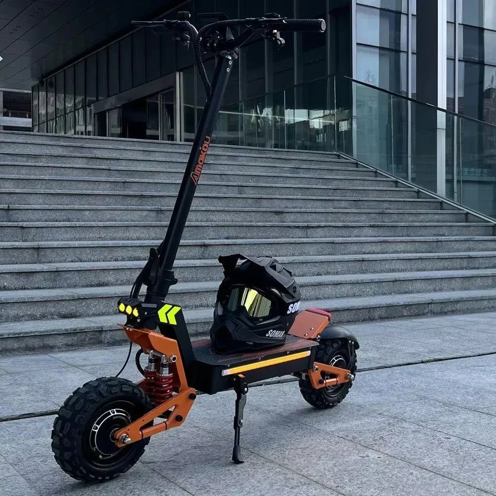 RETUOL X5 — Trottinette Électrique Tout-Terrain 6000W | 120 km d'autonomie ! - HighPerfUtilities