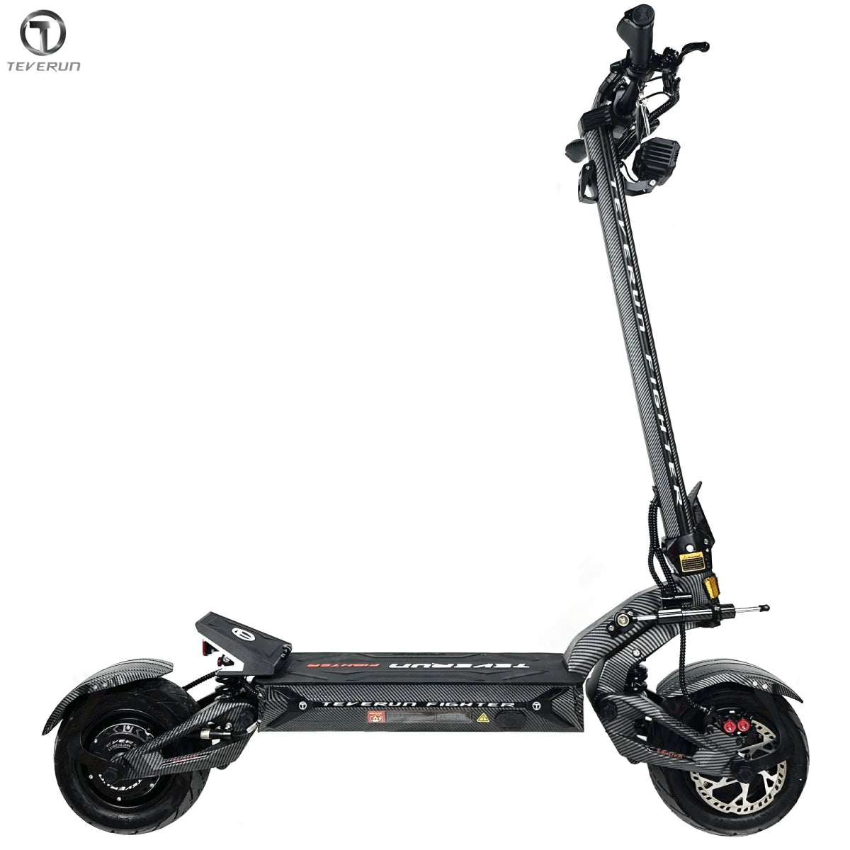 Teverun Fighter 11+ — Trottinette Électrique Double Moteur 3200W - HighPerfUtilities