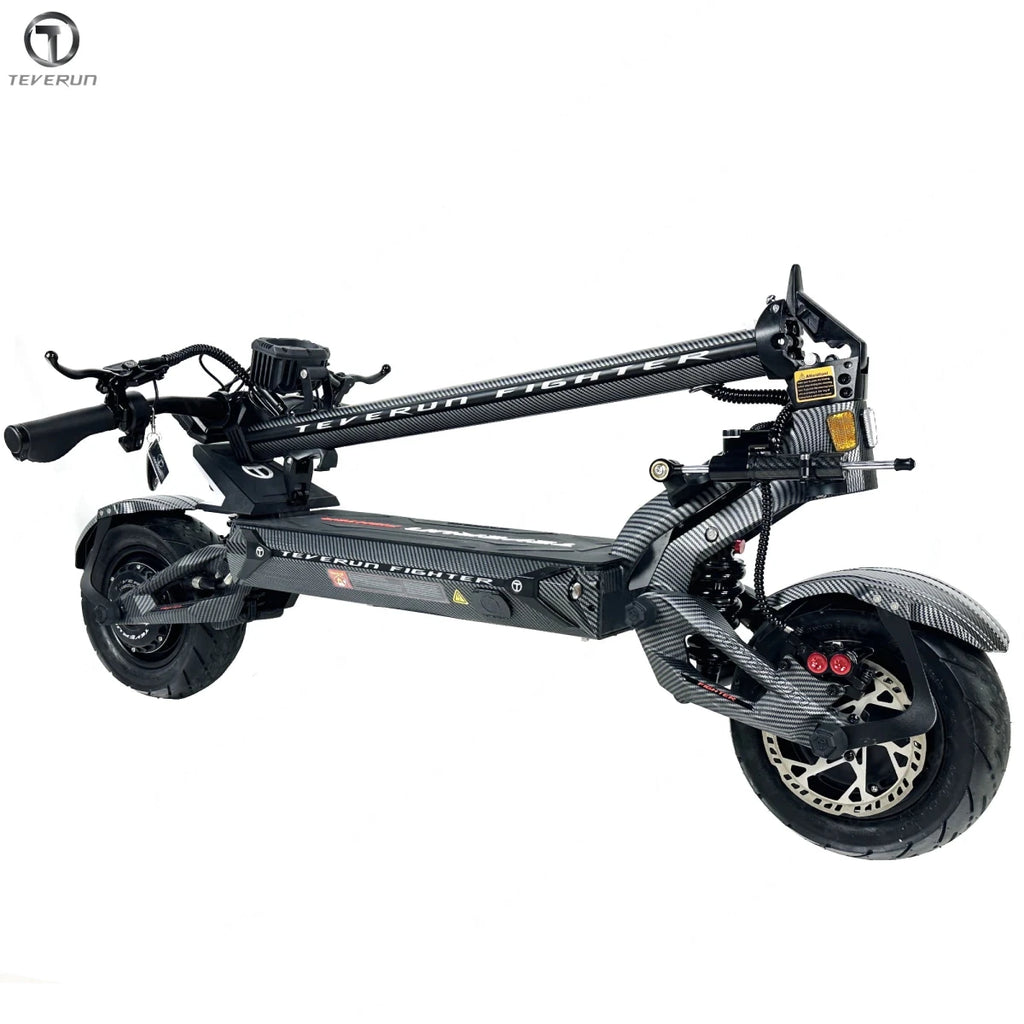 Teverun Fighter 11+ — Trottinette Électrique Double Moteur 3200W - HighPerfUtilities