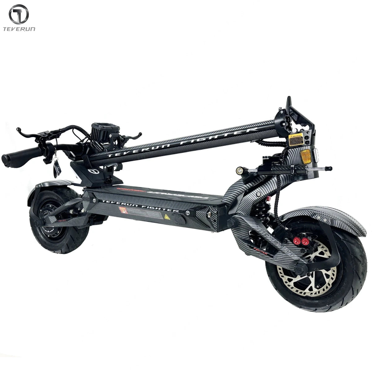 Teverun Fighter 11+ — Trottinette Électrique Double Moteur 3200W - HighPerfUtilities