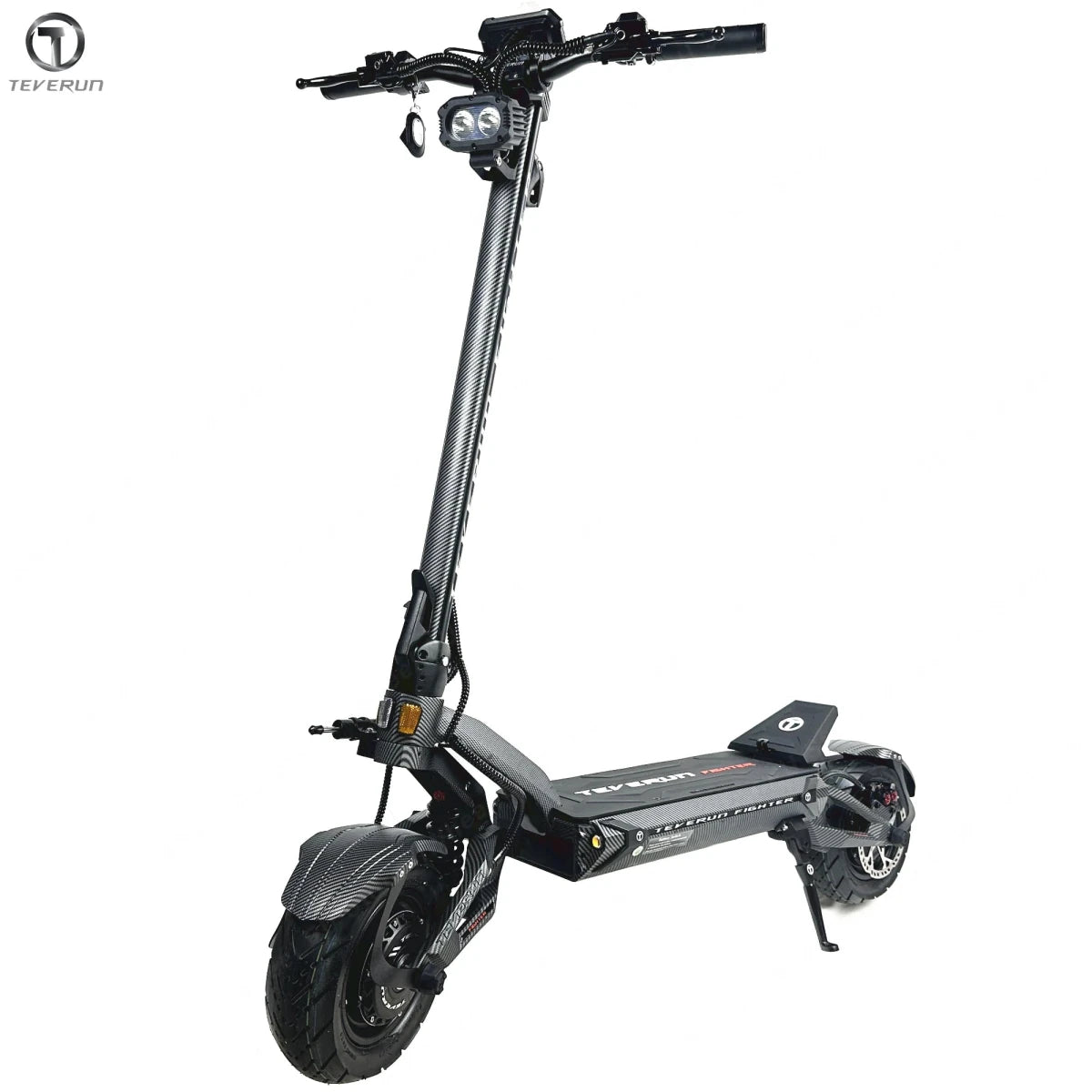 Teverun Fighter 11+ — Trottinette Électrique Double Moteur 3200W - HighPerfUtilities